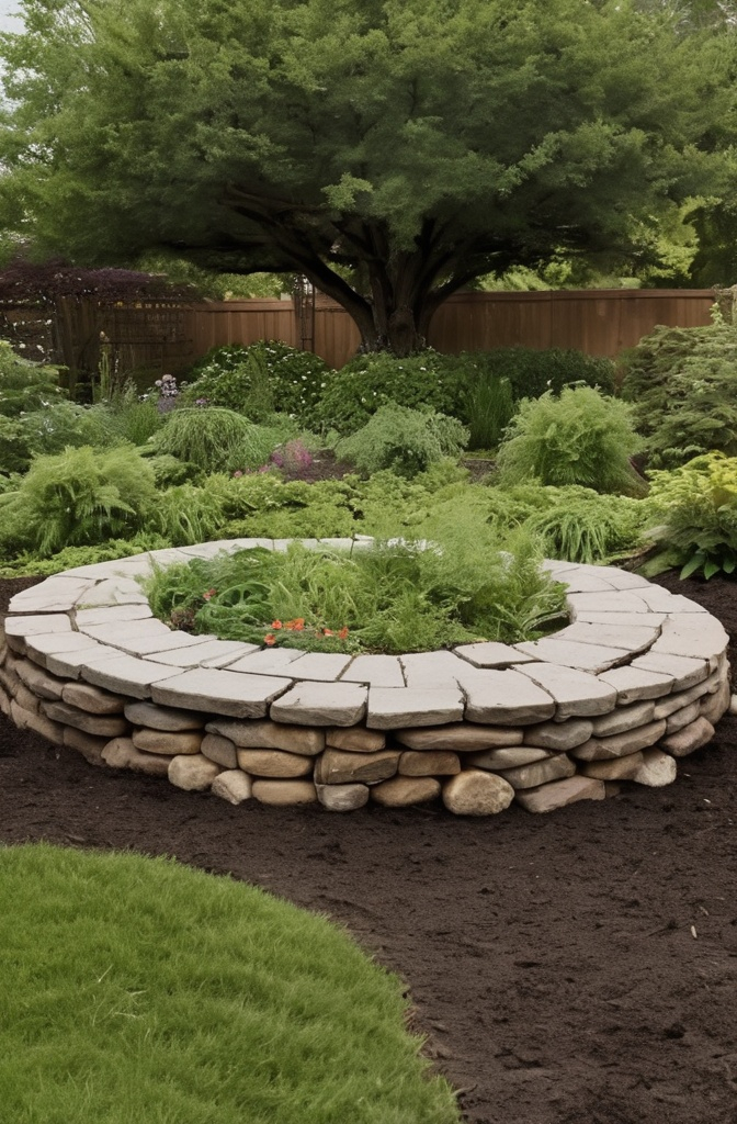 5. Keyhole Compost Bed