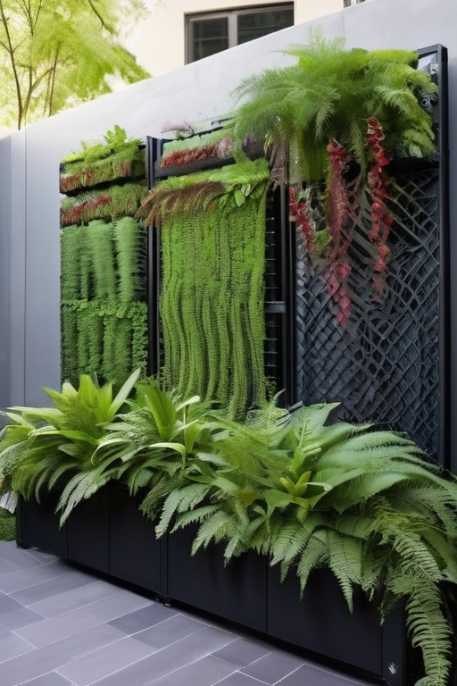 13. Vertical Garden Fence—Grow Up, Literally