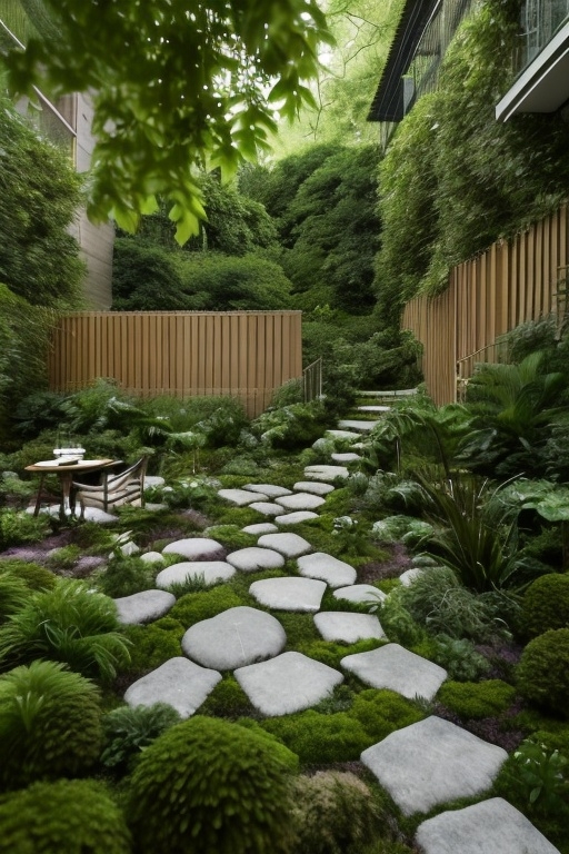 10. Slatted Panels With Vines—The Romantic Rebel