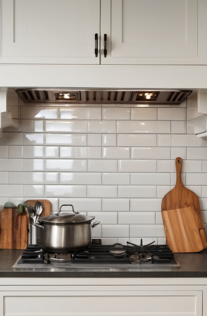 6. Subway Tile Backsplash
