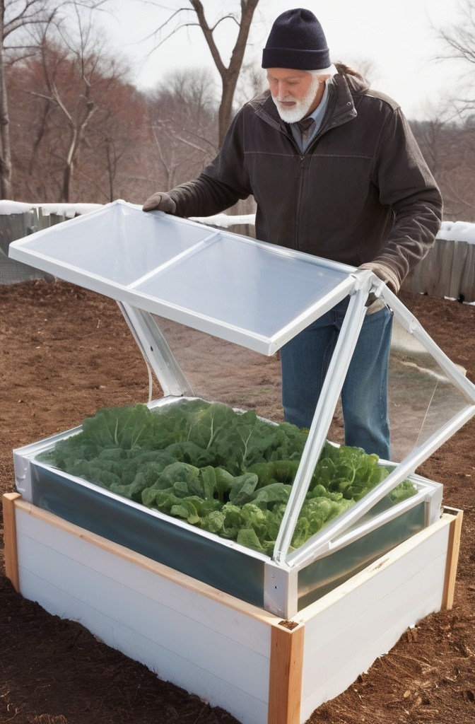 16. Cold Frame Raised Bed