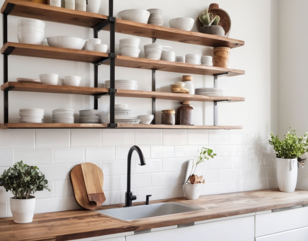 20+ Stylish Kitchen Shelves Decor Ideas for a Modern Look