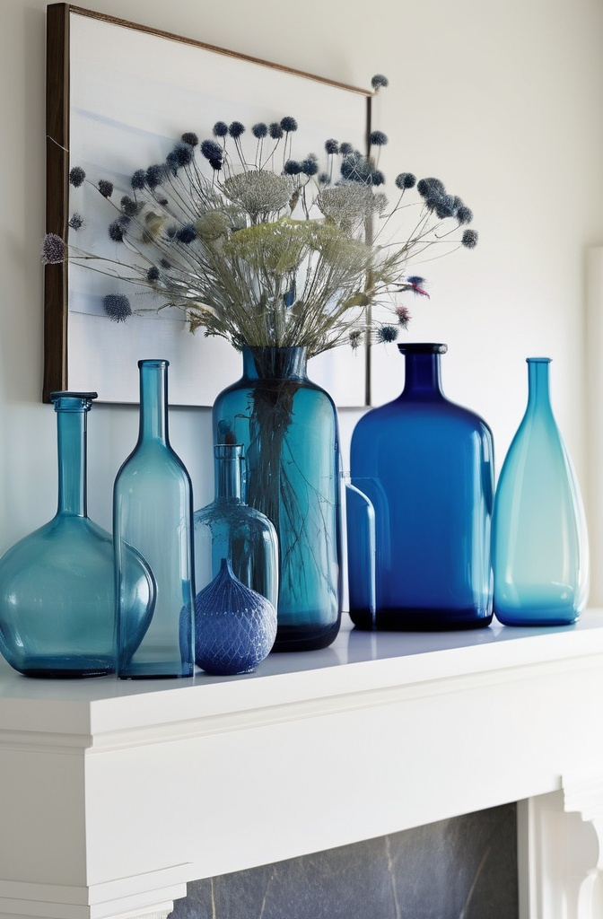 12. A Splash of Blue Glass