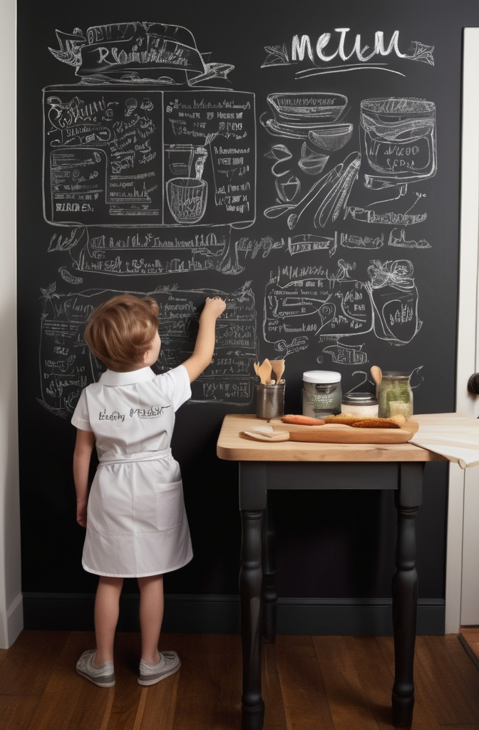 15. Chalkboard Wall