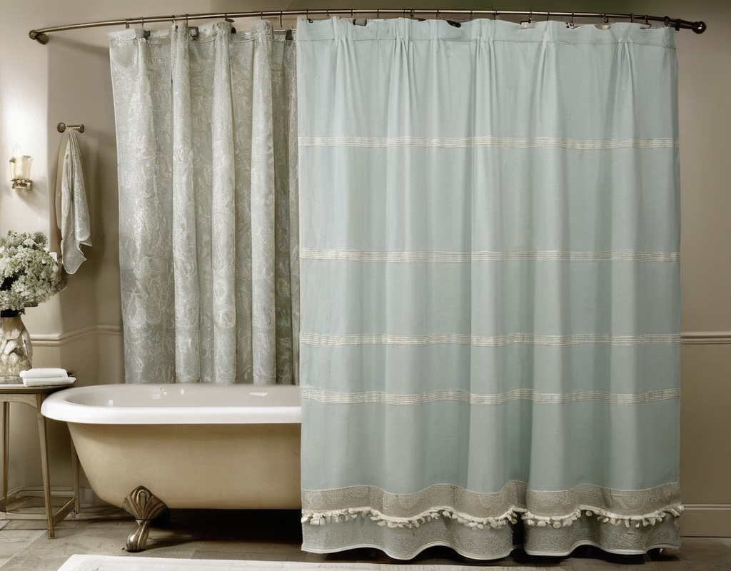 20+ Stylish Bathroom Curtain Ideas for a Fresh Look