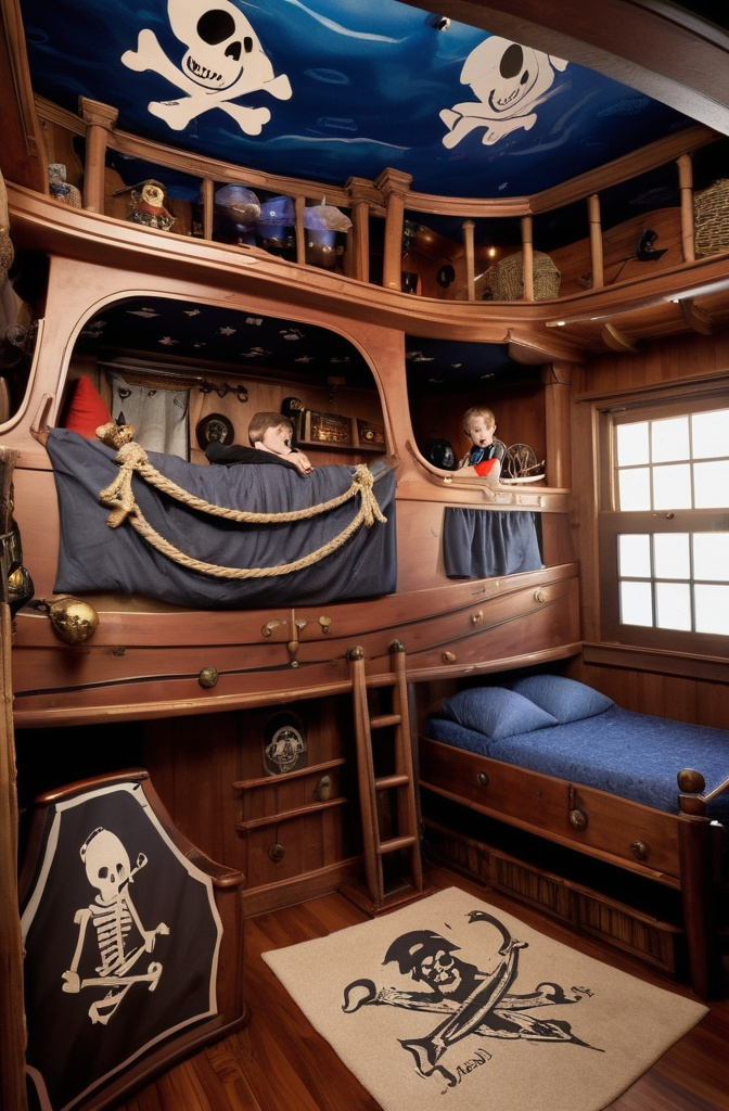 8. Pirate Ship Quarters