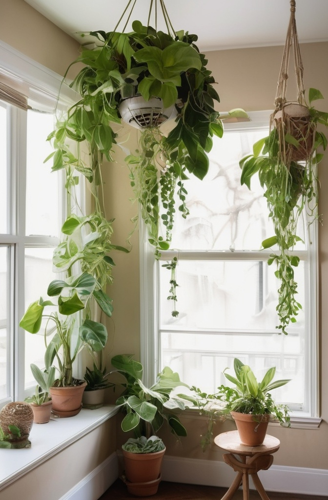 2. Plants. So many they start to gossip.