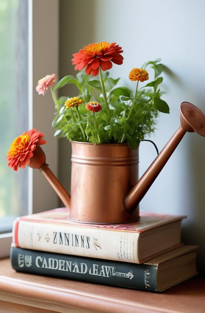 18. Tiny Watering Can Just for Looks (Or Not)