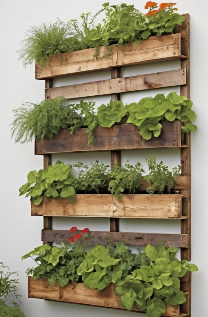 17. The Pallet Wall