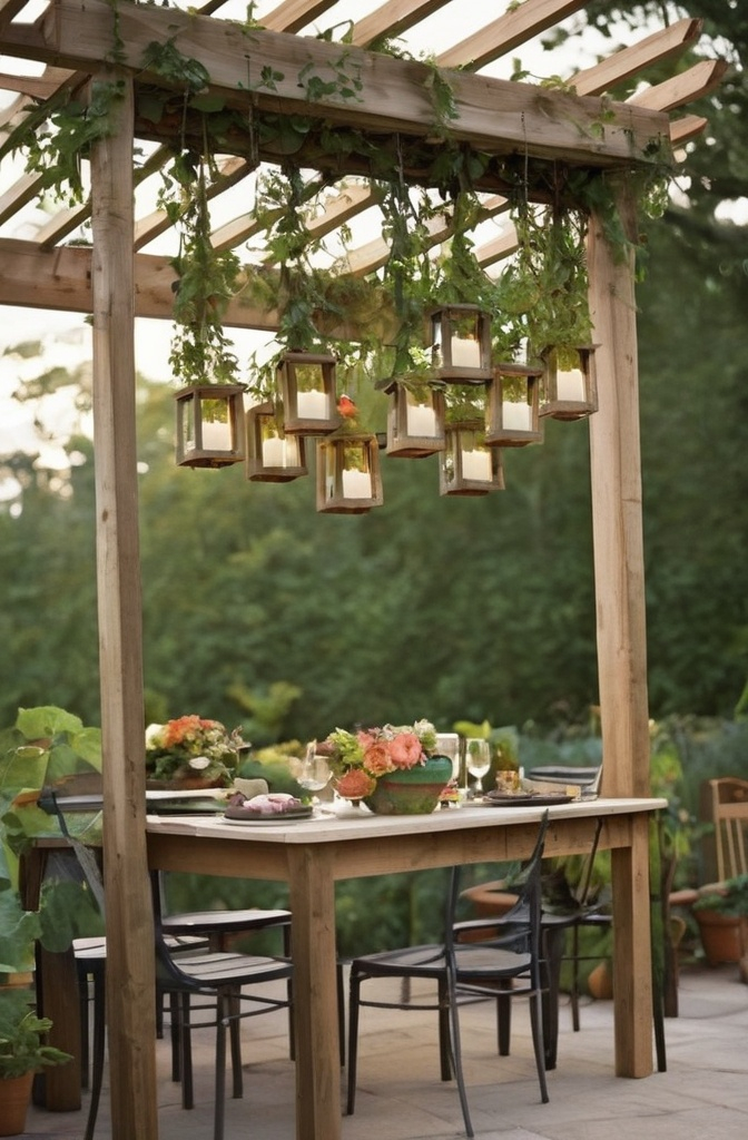 19. The Hanging Frame Trellis