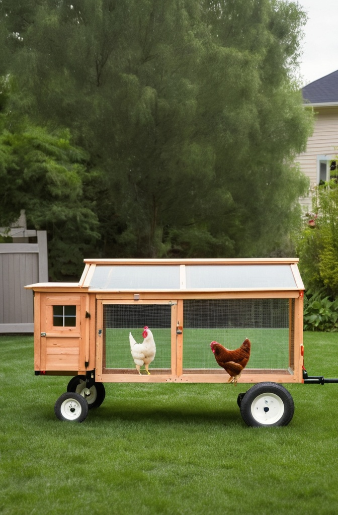 3. The Mobile Chicken Tractor
