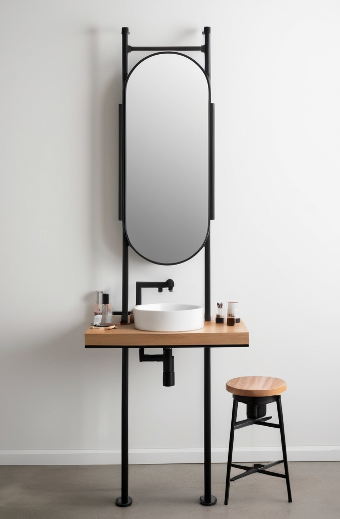 14. The Standing Vanity (For the Fidgety & Fabulous)