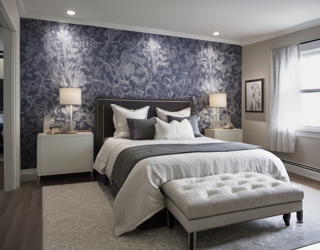20+ Bedroom Wallpaper Accent Wall Ideas for a Unique Look