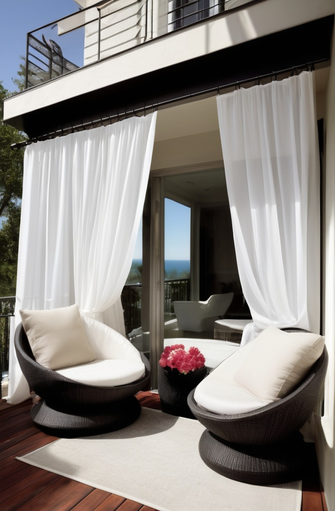 16. Privacy Curtains = Instant Drama