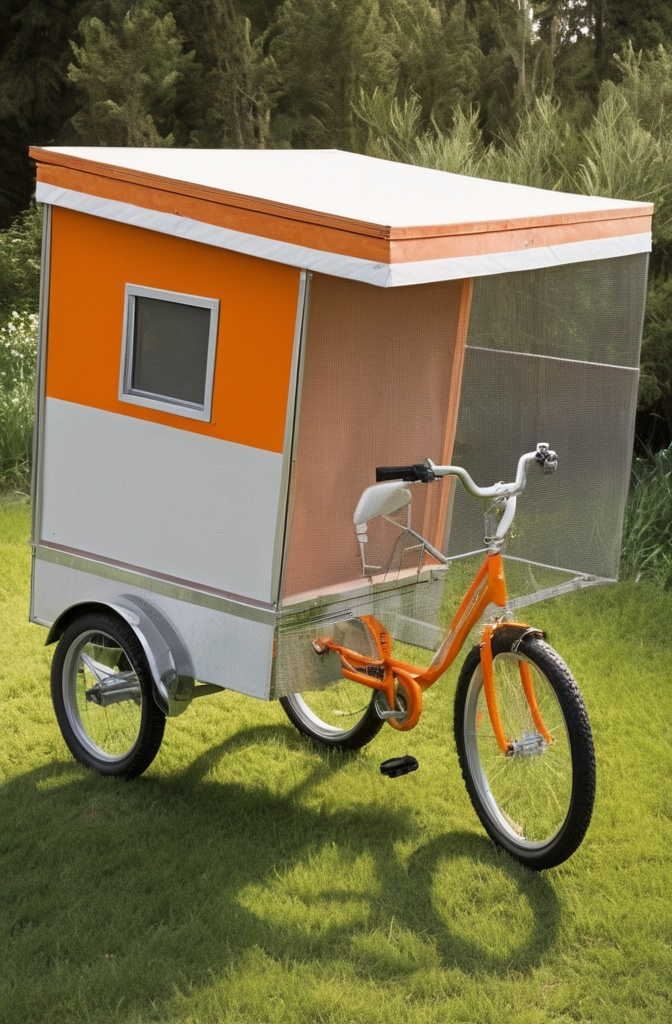 16. The Bike-Pulled Coop