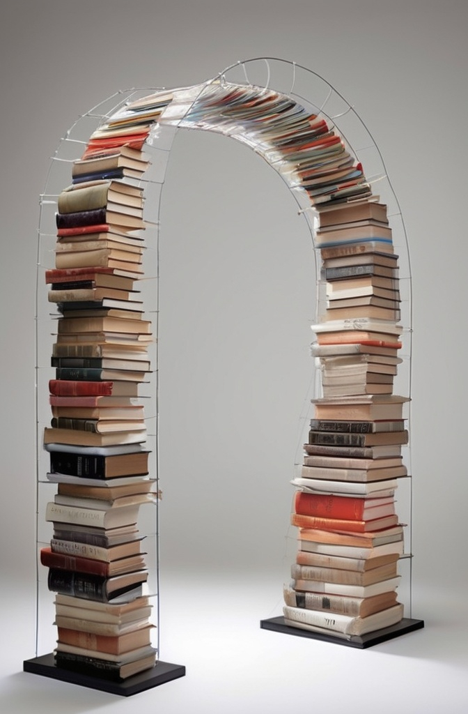 15. Hanging Book Arch
