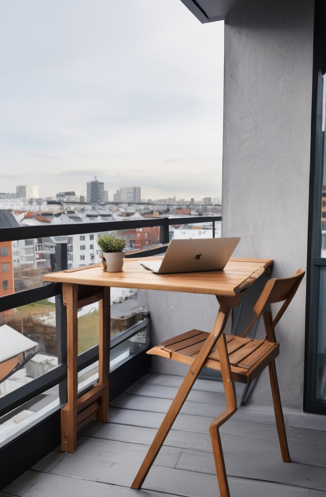 15. Outdoor Workspace Nook (for the Zoom Warriors)