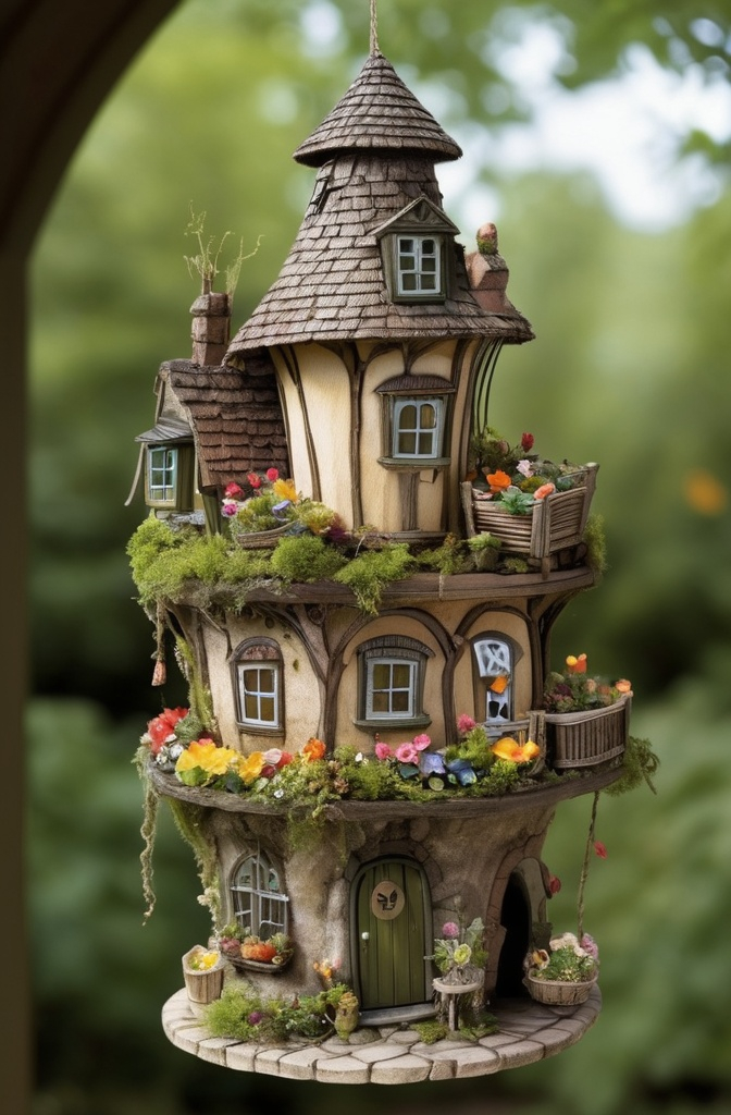 9. Hanging Basket Hamlet – High-Rise for the Wee Folk