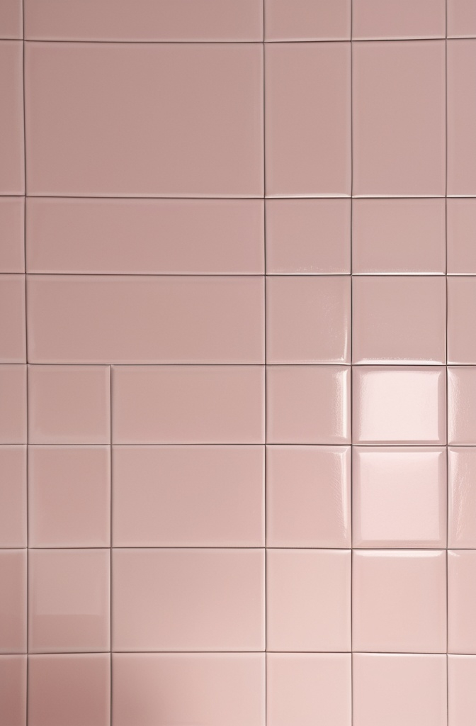 7. Pink Grout, But Make It Subtle