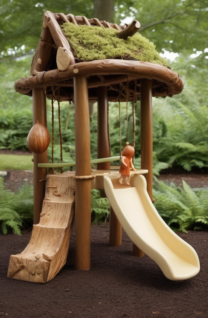 16. Acorn Cap Playground – Woodland Recess