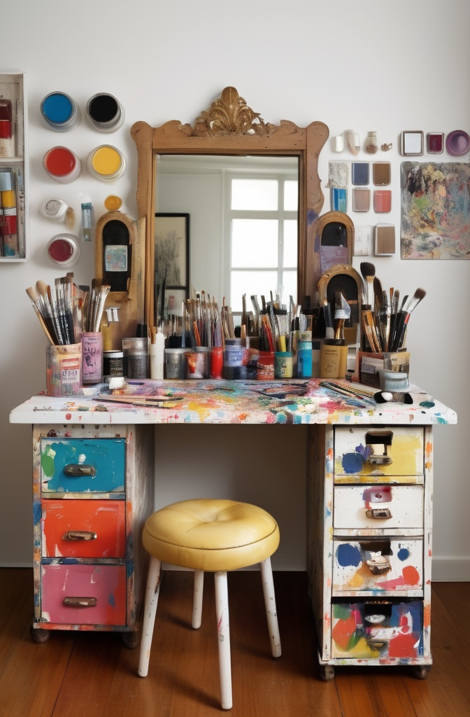 11. The Artist’s Studio Vanity
