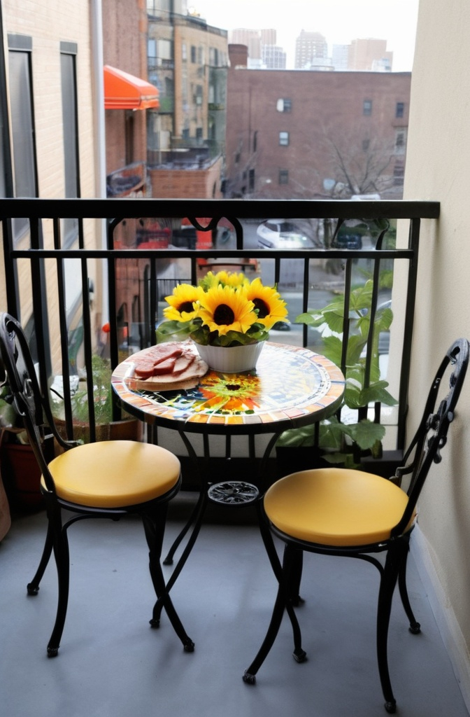 7. Tiny Table, Big Energy