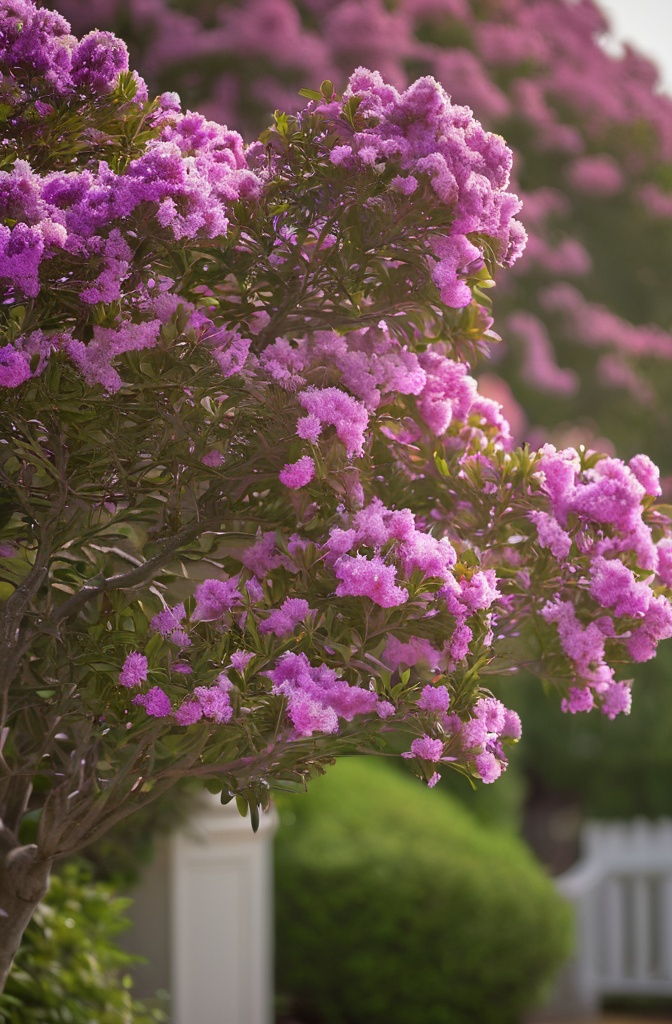19. Crape Myrtle – The Tree That Thinks It's a Flower