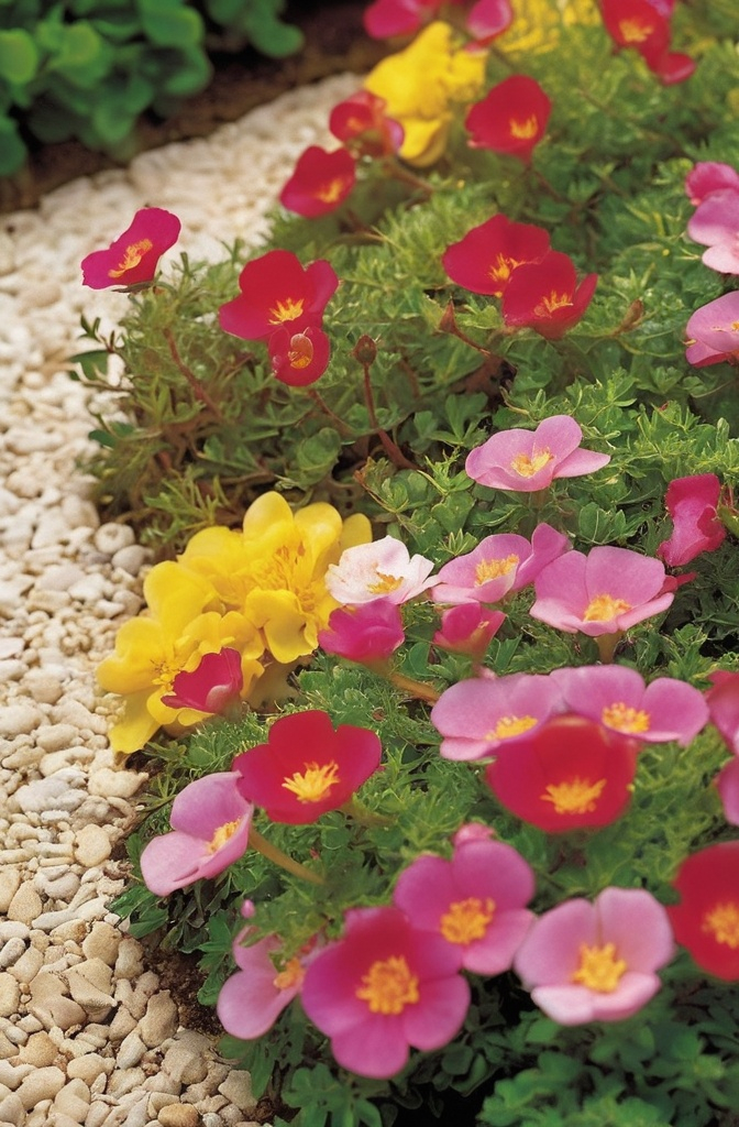 11. Portulaca – Sunshine’s Favorite Groundcover
