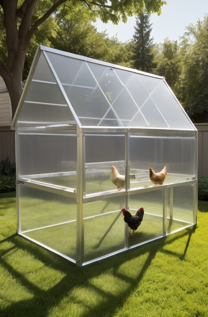 6. The “See-Through” Coop