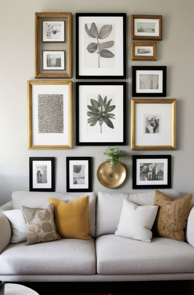 1. The Unplanned Gallery Wall