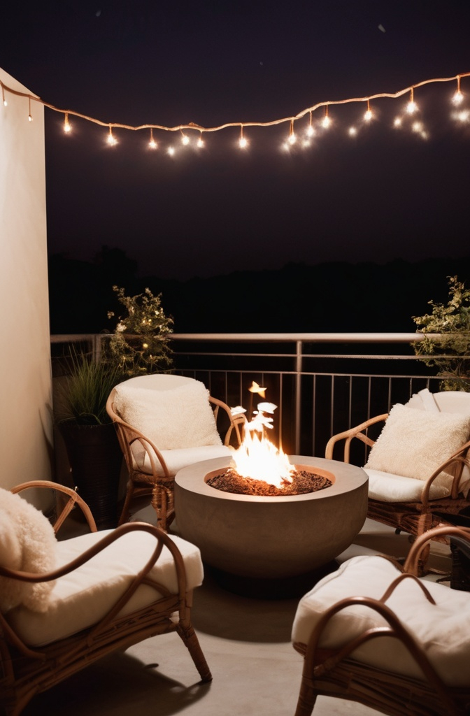 13. Mini Fire Pit Magic