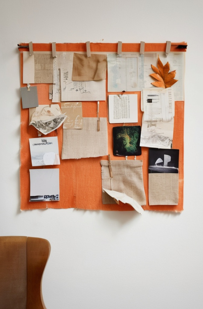 18. Make a Mood Board—Directly on the Wall