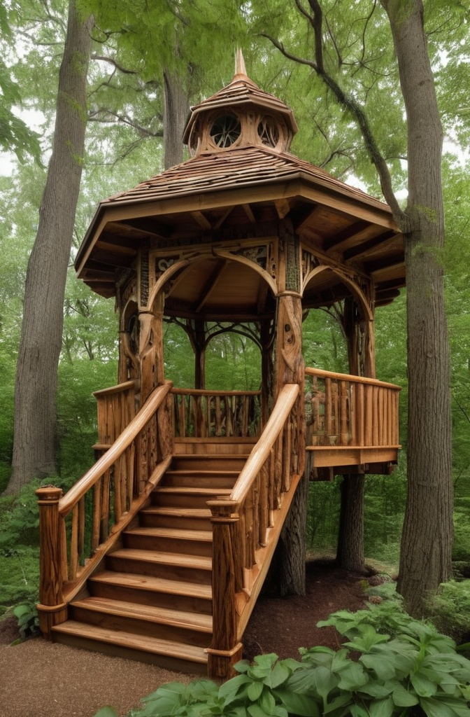 14. The Indoor-Outdoor Fusion Gazebo