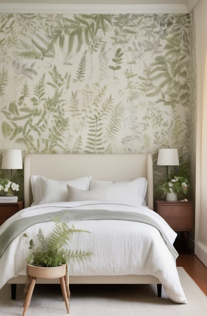 11. Botanical Bliss (Calm & Nature-Inspired Style)