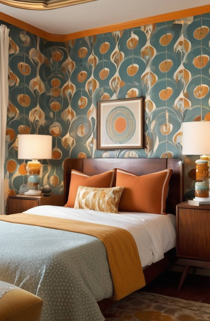 6. Vintage Patterns (Retro-Chic Style)