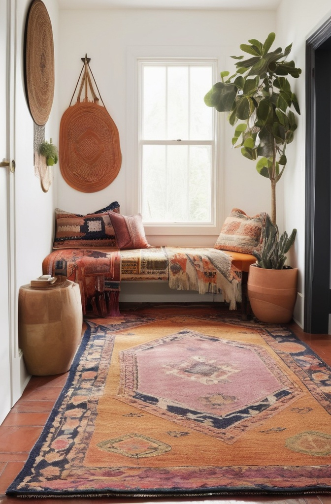 1. Pile on the Rugs Like You Mean It