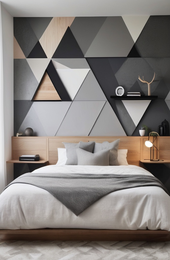 2. Geometric Wonders (Minimalist Style)
