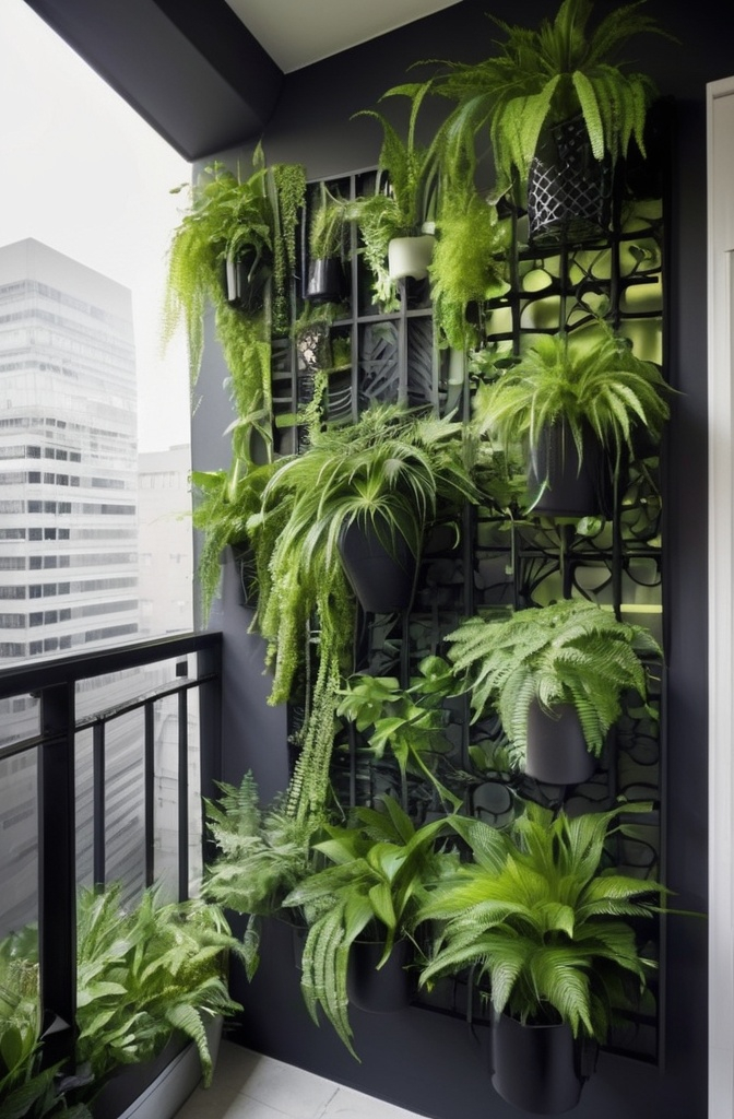 2. Vertical Gardens: Your Wall’s Not Just a Wall
