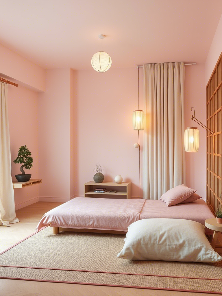 16. Pink Minimalist Zen