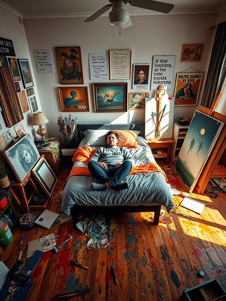 14. The Artist’s Creative Chaos