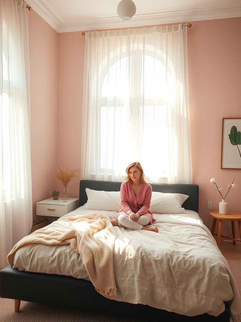 Pink and Grey Bedroom Color Schemes