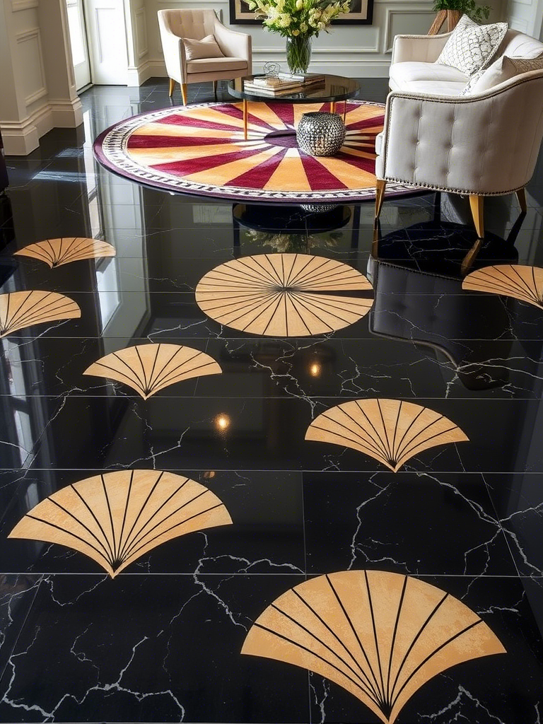 20. Deco-Inspired Flooring – Yes, Really