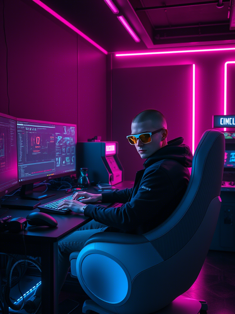 12. The Cyberpunk Hacker Pad
