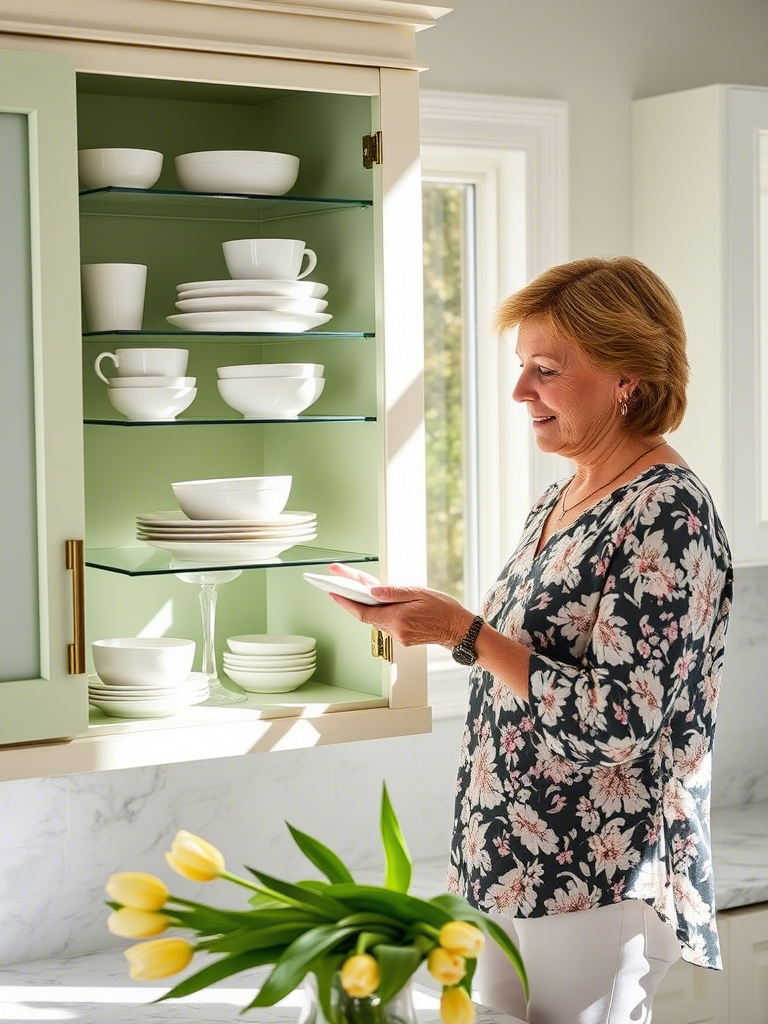 Clever Upper Corner Kitchen Cabinet Organization Ideas