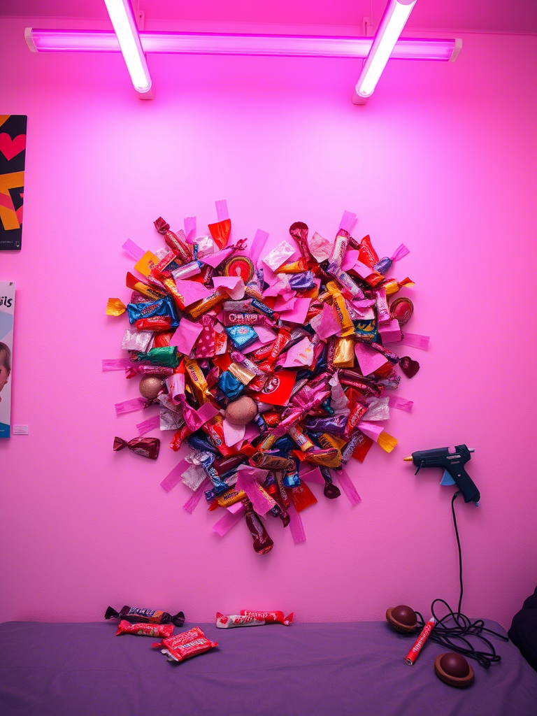 Heart-Shaped Wall Art Ideas