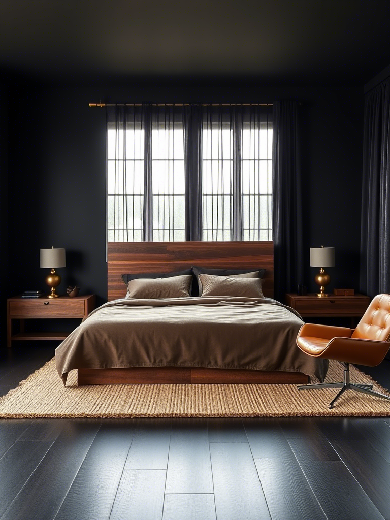 1. Black Walls, Brown Everything Else
