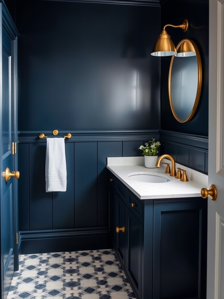 Amazing Dark Bathroom Design Ideas
