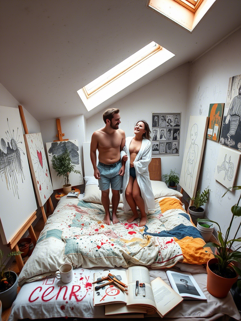 16. Artistic Mess (Controlled Chaos)