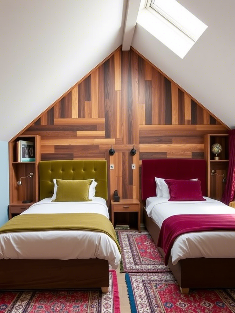 11. Headboard Walls That Double as Dividers