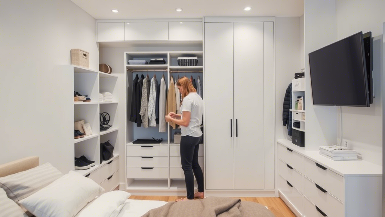 20+ Bedroom Closet Organization Ideas for a Clutter-Free Space